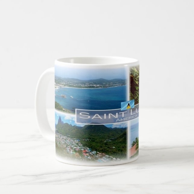 Mug LC Sainte-Lucie - (Devant gauche)
