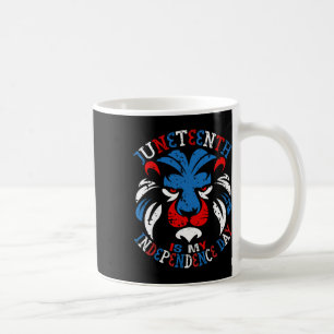 Mug Le 11 Juillet Est Mon Jour D'Indépendance Lion Hea