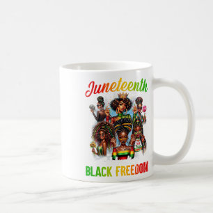 Mug Le 11 juin 2024 célèbre la liberté noire 1865 Hist