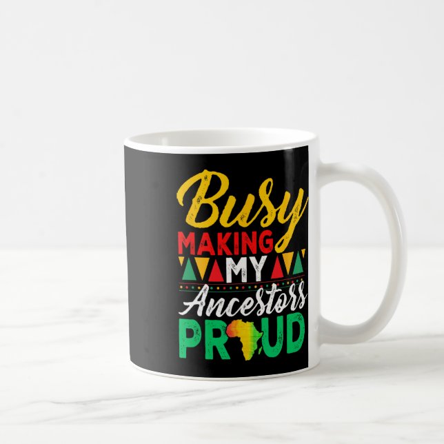 Mug Le 11° Mois de l'histoire des Noirs qui fait mes a (Droite)