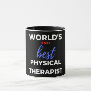 Mug Le 2ème meilleur physiothérapeute du monde