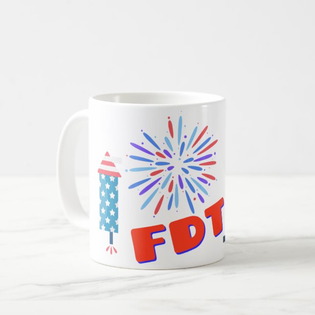 Mug Le 4 juillet FDT Delta Tango (Devant gauche)