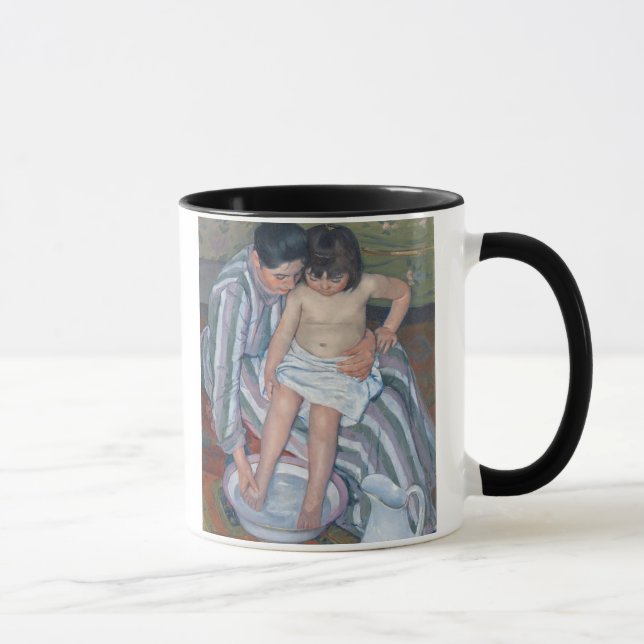 Mug Le bain de l'enfant, 1893 (huile sur la toile) (Droite)