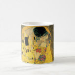 Mug Le baiser - Gustav Klimt<br><div class="desc">C'est une peinture vintage intitulée "le baiser" par Gustav Klimt.</div>