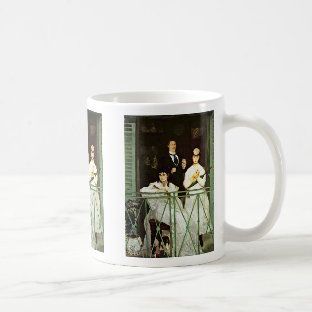 Mug Le balcon par Manet Edouard (Droite)