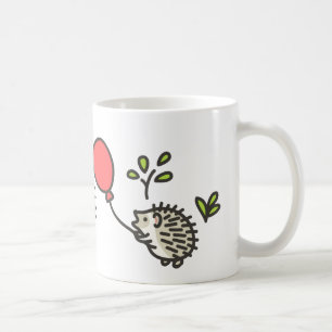 Mug Le ballon rouge du hérisson de bébé