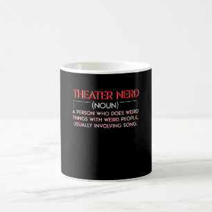 Mug Le ballot de théâtre fait de personnes étranges