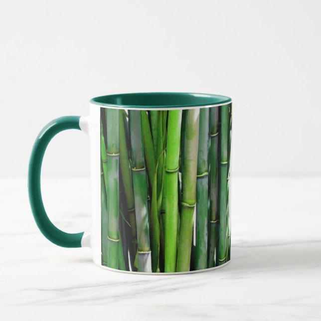 Mug Le Bambou vert Stalks Photographie de la nature (Gauche)