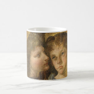 Mug Le baptême de Léonard de Vinci des anges du Christ