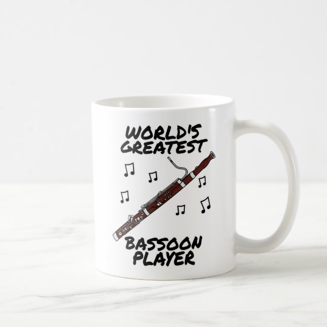 Mug Le Bassoonist Bassoonist le plus grand joueur du m (Droite)