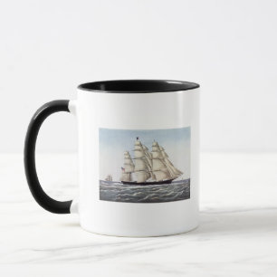 Mug Le bateau de tondeuse "nuage de vol "