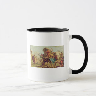 Mug Le bâtiment du Trojan Horse, c.1760