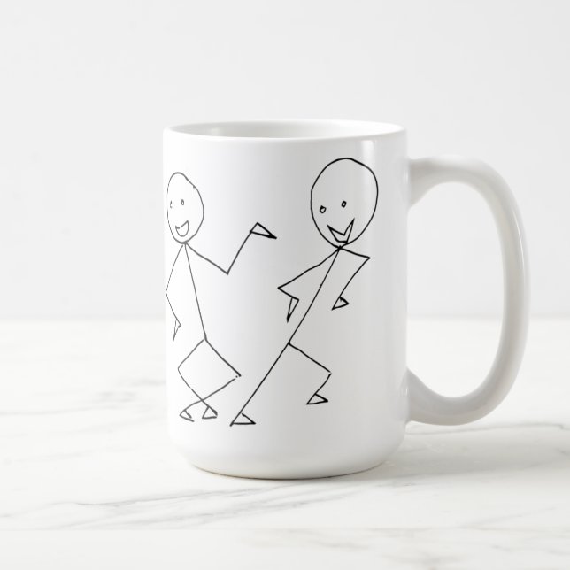 Mug Le bâton figure la danse (Droite)
