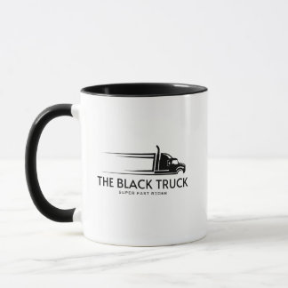 Mug Le Black Truck Super Fast Rider