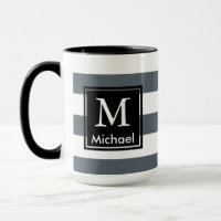 Le blanc épais moderne barre le monogramme de