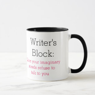 Mug Le bloc de l'auteur : quand vos amis imaginaires