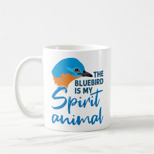Mug Le Bluebird Est Mon Animal Spirituel Oiseau Bleu