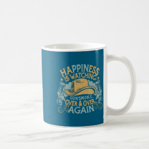 Mug Le bonheur c'est de regarder Gunsmoke Funny Cowboy