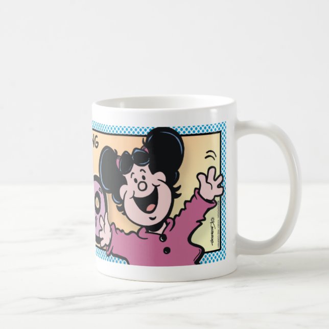 Mug Le bonheur c'est hurler BINGO ! (Droite)