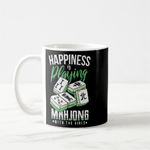 Mug Le Bonheur Drôle Est De Jouer Au Mahjong Avec Les 
