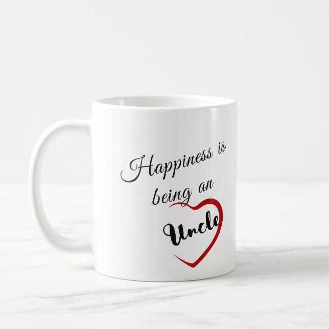 Mug Le bonheur est d'être oncle (Gauche)