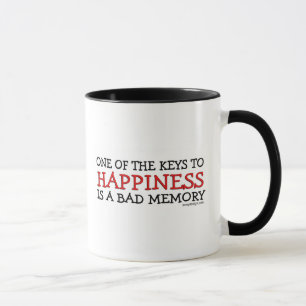 Mug Le bonheur est une mauvaise mémoire
