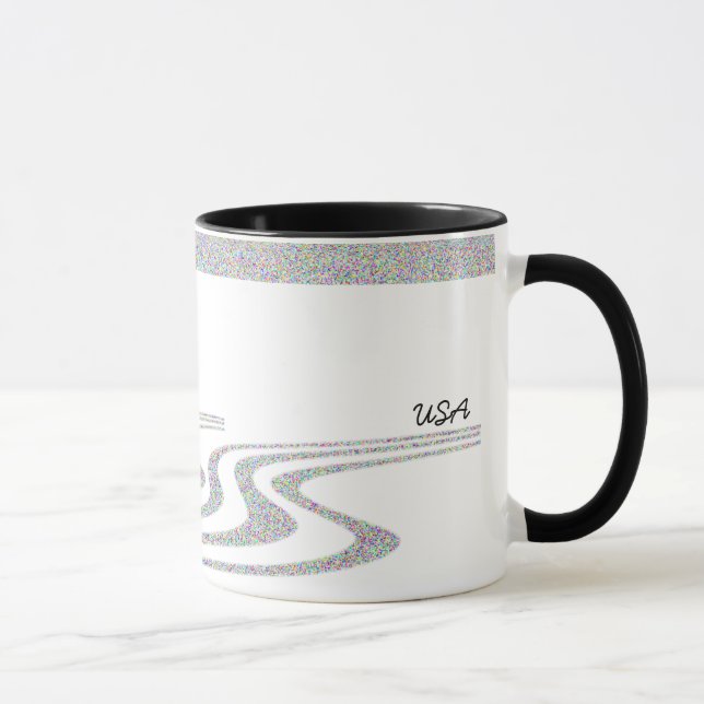 Mug Le Bonhomme de Neige qui Skie - (Droite)