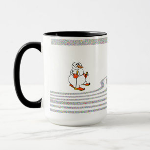 Mug Le Bonhomme de Neige Skiant -