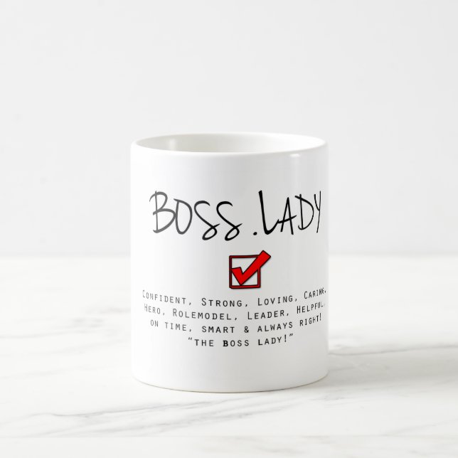 Mug Le Boss Lady Coffee Mugs® (Centre)