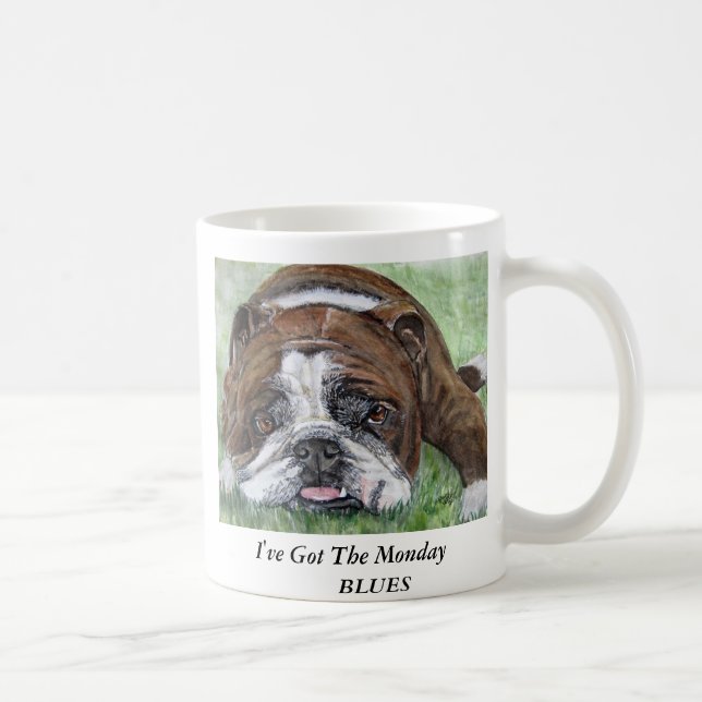 Mug le bouledogue, MugI've a obtenu Les BLEUS    de (Droite)