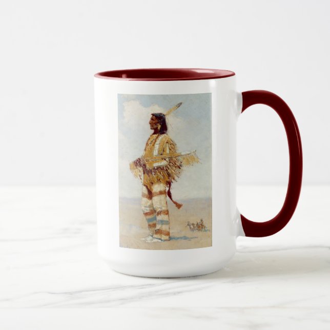 Mug Le bout à lui course l'Américain de disparaition (Droite)