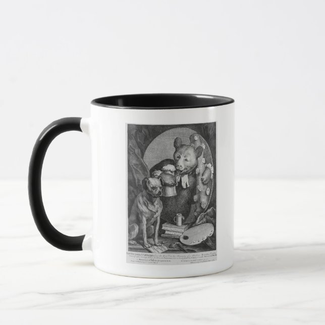 Mug Le boxeur Charles Churchill, une fois que (Gauche)
