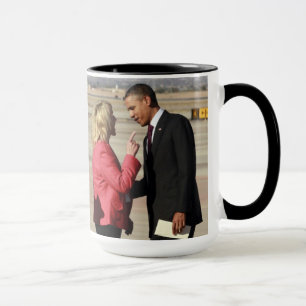 Mug Le brasseur de janv. s'étend dans Obama