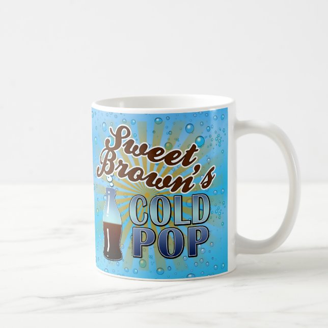 Mug Le bruit froid de Brown doux (Droite)