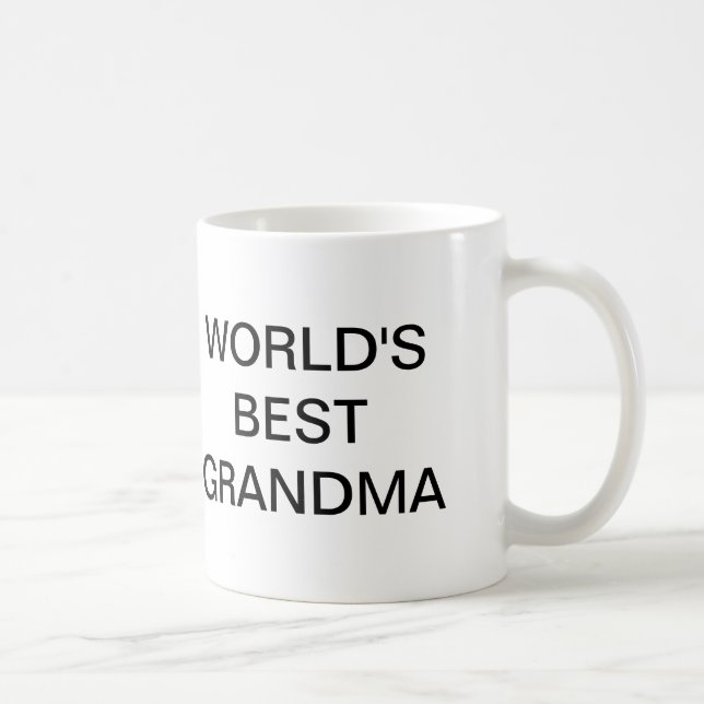 Mug Le Bureau, la meilleure grand-mère du monde (Droite)