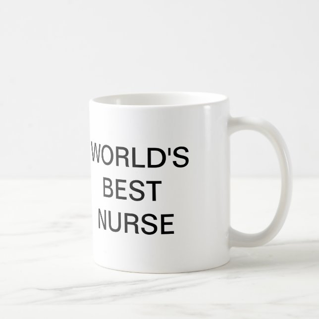 Mug Le bureau, la meilleure infirmière du monde (Droite)