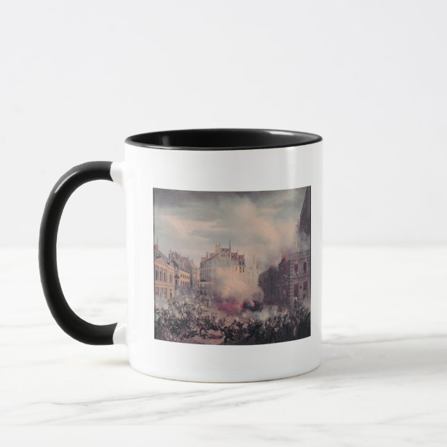 Mug Le Burning du d'Eau de château (Gauche)