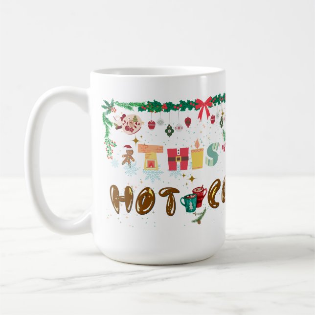 Mug Le cacao chaud de Noël et vous (Gauche)