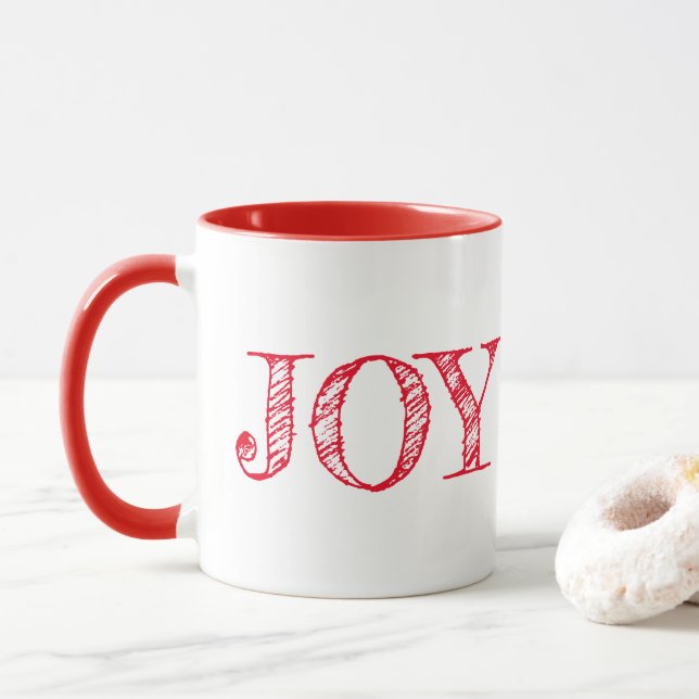 Mug Le cadeau de Noël Mug-Joy (Avec donut)