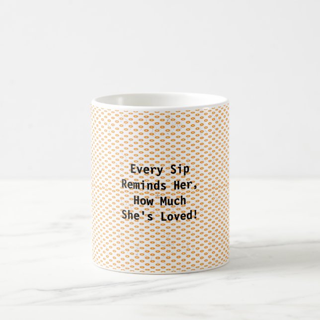 Mug Le cadeau parfait pour lui faire sourire ! (Centre)