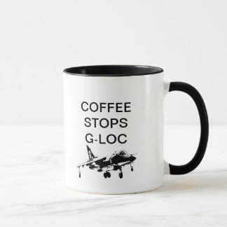 MUG LE CAFÉ ARRÊTE G-LOC