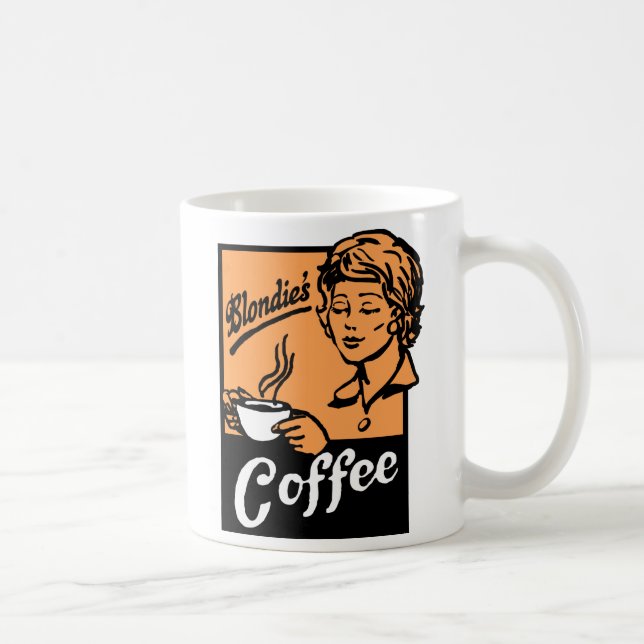 Mug Le café de Blondie (Droite)