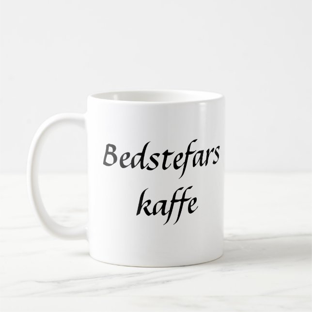 Mug Le café de grand-père (Gauche)