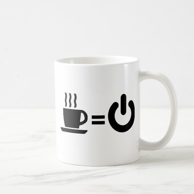 Mug Le café est la puissance (Droite)