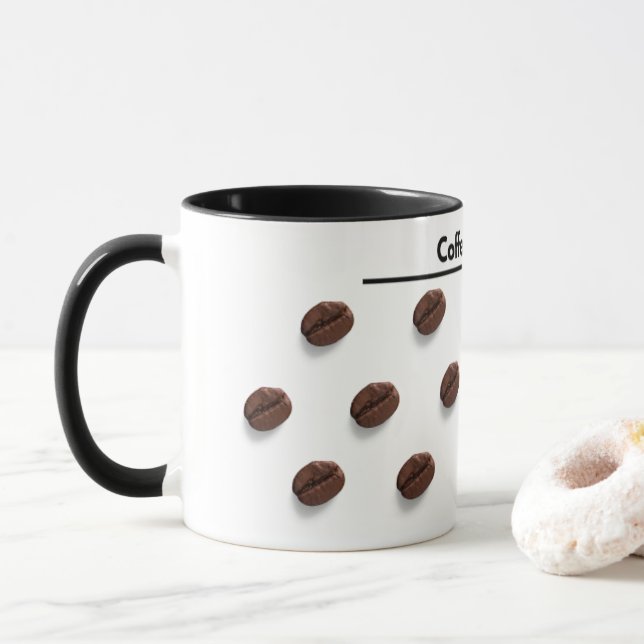Mug Le café est la vie (Avec donut)