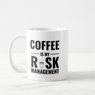 Mug Le Café Est Ma Gestion Des Risques — Conception De
