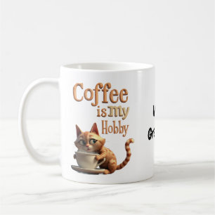 Mug Le café est mon hobby Un mélange de passion et de