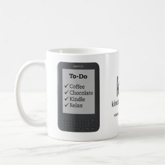 Mug Le café et le chocolat allument le clavier