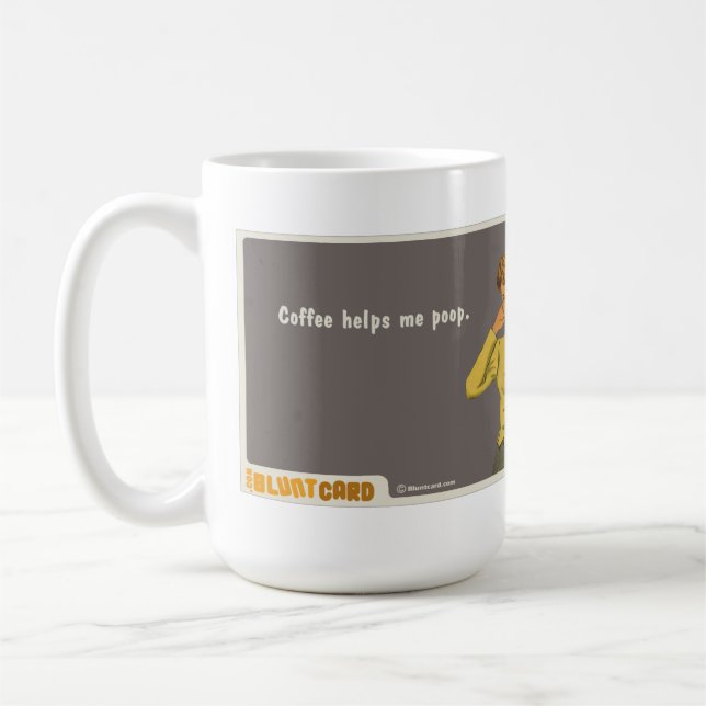 Mug le café m'aide dunette (Gauche)