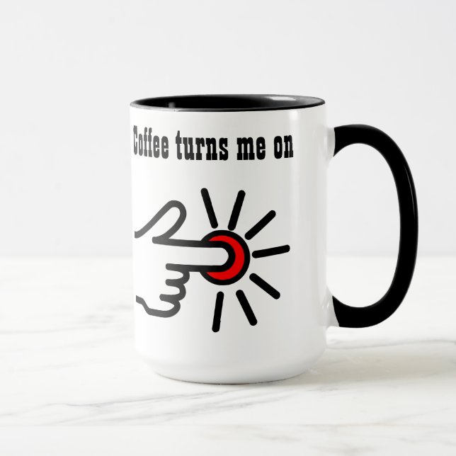 Mug Le Café M'Allume (Droite)